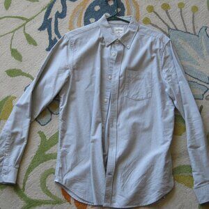 GAP men's grey oxford shirt size large